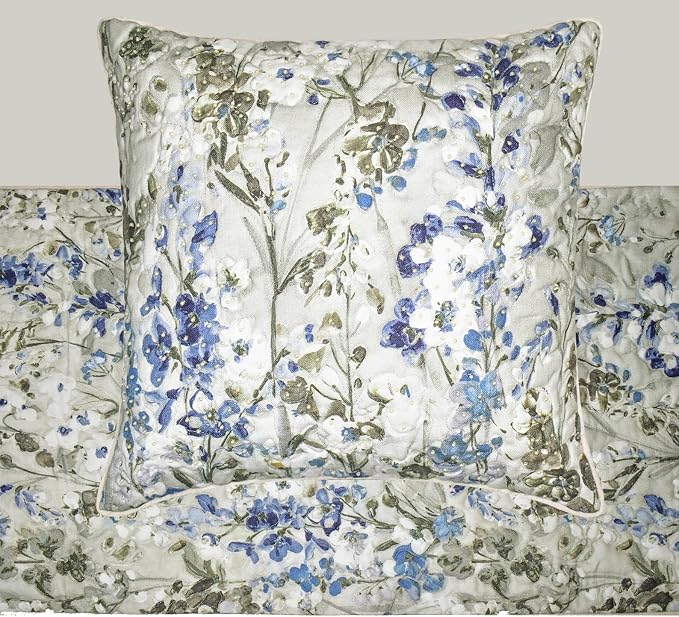 The HomeCentric King/Queen/Twin Blue Decorative Bed Runner King 90"x18" Bed - Image 3