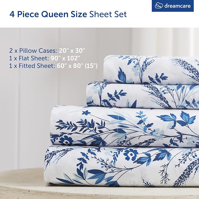 DREAMCARE Queen Size Sheets - Image 4