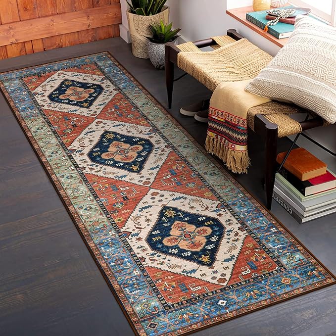 Lahome Boho Hallway Runner Rug by Lahome