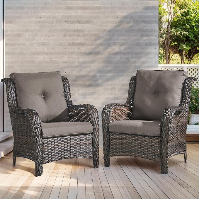 Outdoor Chair Cushions-Patio Chair Cushions Set - Image 2