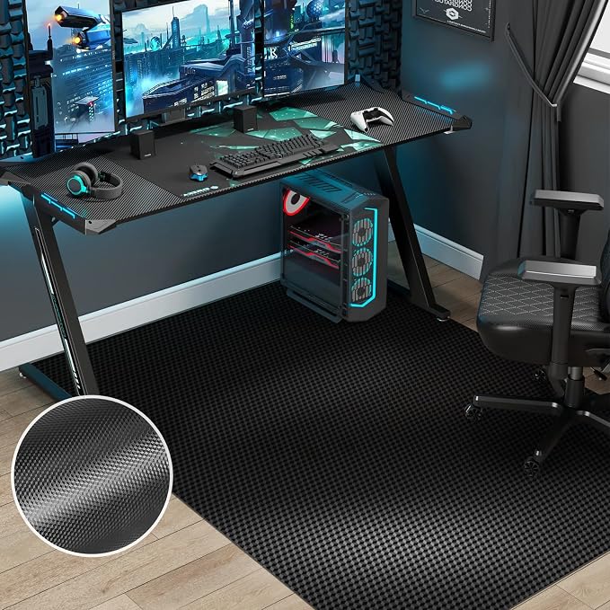 35"x 48" Chair Mat for Hard Floors, Durable Office Chair Mat for Tile &Laminate by FeelLifeEnjoyLifelmmerseYourselfInLife