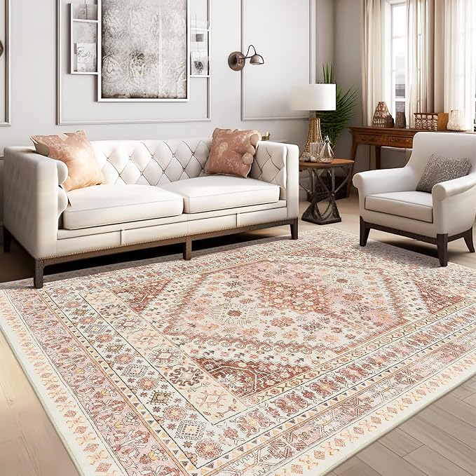 zesthome 6x9 Area Rug, Super Soft Washable Rugs - Image 3