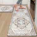 Ileading Anti Fatigue Kitchen Rugs Sets of 2 Cushioned Kitchen Mats by Ileading
