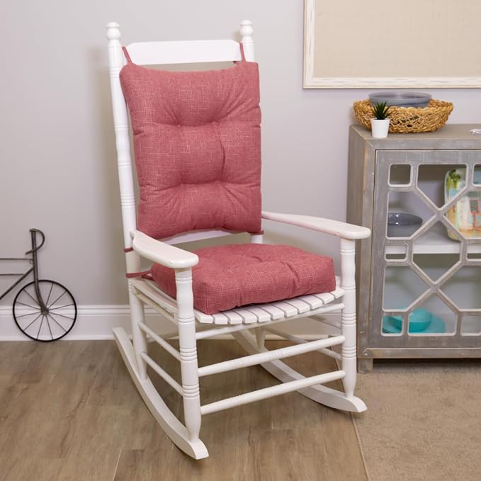 Klear Vu Omega Non-Slip Rocking Chair Cushion Set, Assembled in USA, Thick - Image 2