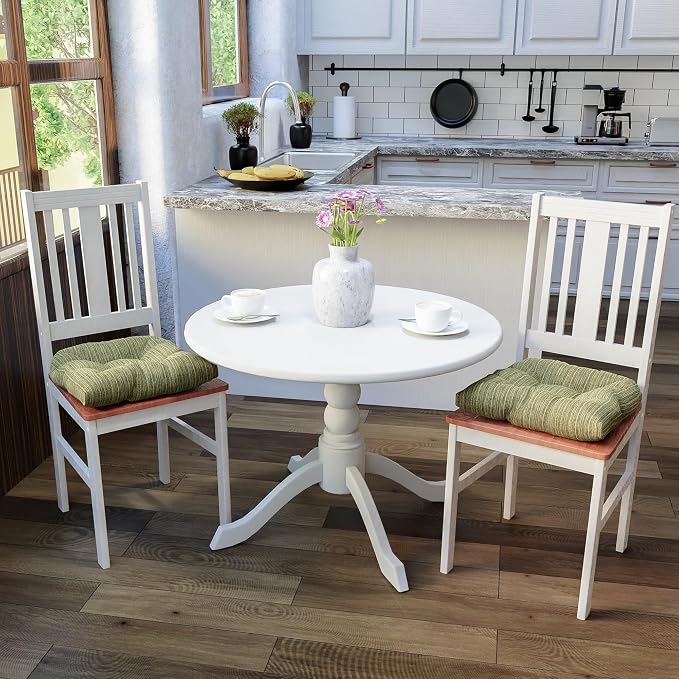 Klear Vu Gripper Overstuffed Universal Non-Slip Dining Chair Cushions - Image 8