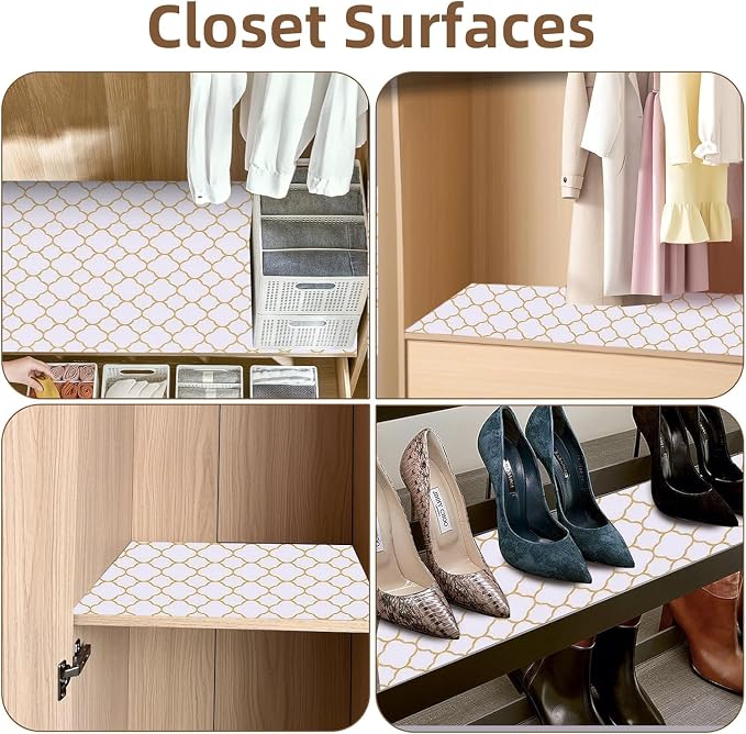 Shelf Drawer Liners for Kitchen Cabinets Non Adhesive Drawer Liner Thickened - Image 9