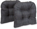 Klear Vu Gripper Overstuffed Universal Non-Slip Dining Chair Cushions by KlearVUHomeTextiles