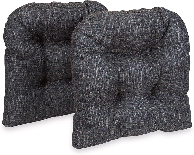 Klear Vu Gripper Overstuffed Universal Non-Slip Dining Chair Cushions by KlearVUHomeTextiles