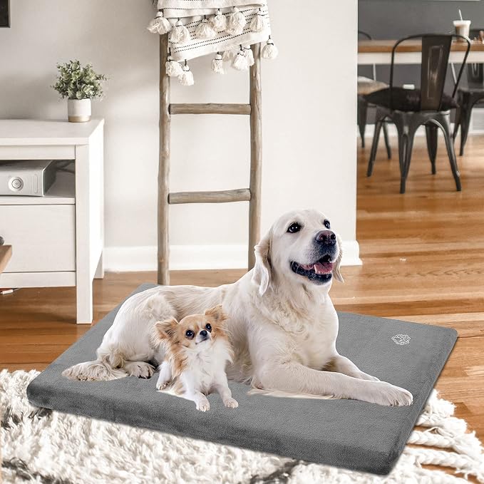 EMPSIGN Stylish Dog Bed Mat Dog Crate Pad Mattress Reversible, Water Proof - Image 6