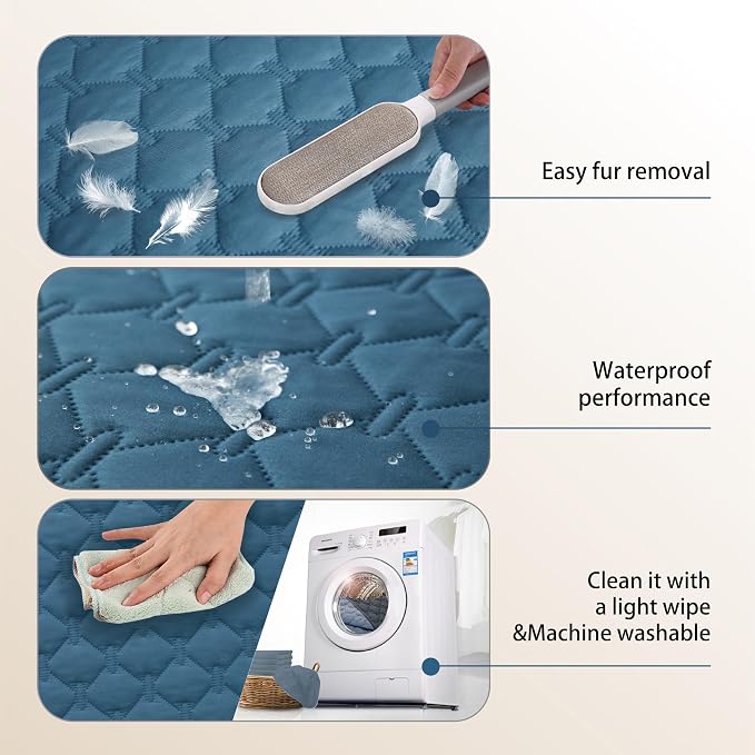 gogobunny 3X Stronger Waterproof Pet Blanket, Scratch Proof Furniture Protector - Image 5