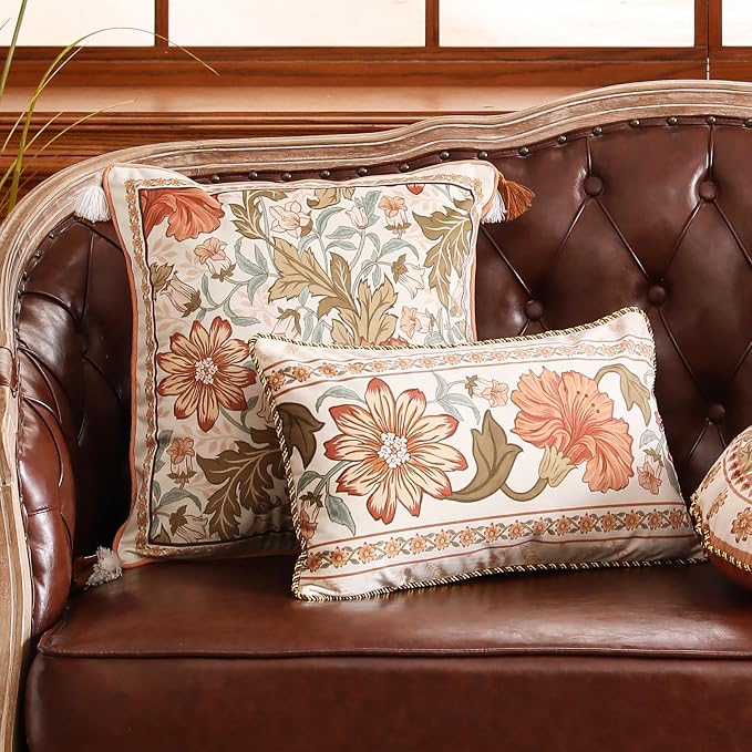 Rectangle Throw Pillow Cover, Decor Lumbar Pillows Cushion Covers - Image 3