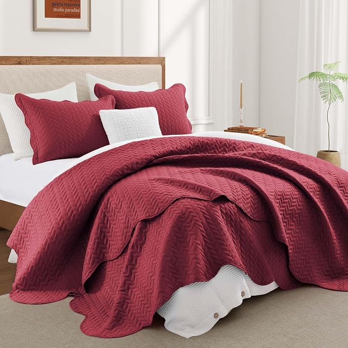 IR Imperial Rooms 8 Pack California King Quilt Bedding Set - Image 3