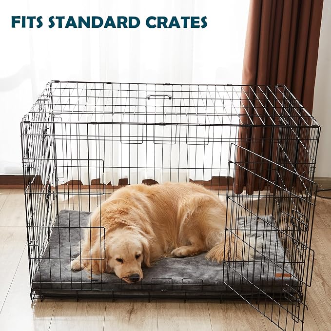 Dog Crate Pad - Extra Large Dog Beds - XXL Memory Foam Pet Bed - Image 4