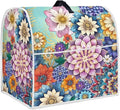 Kitchen Stand Mixer Covers Boho Mandala Flower Mixer Cover Dust Cover Washable by HUISEFOR