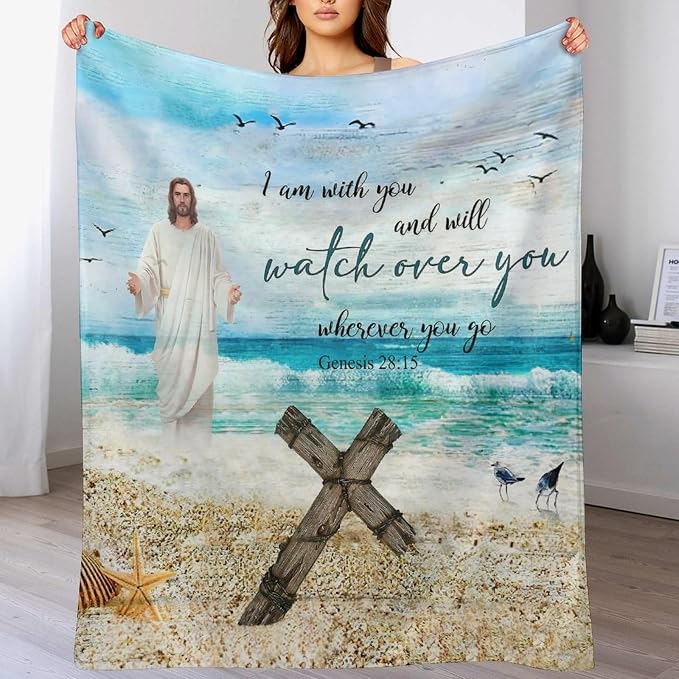 Christian Jesus Blanket Christian Gifts - Image 4