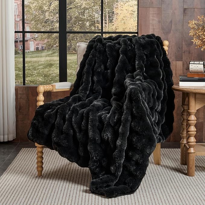 Lotus Karen Faux Fur Blanket by LotusKaren