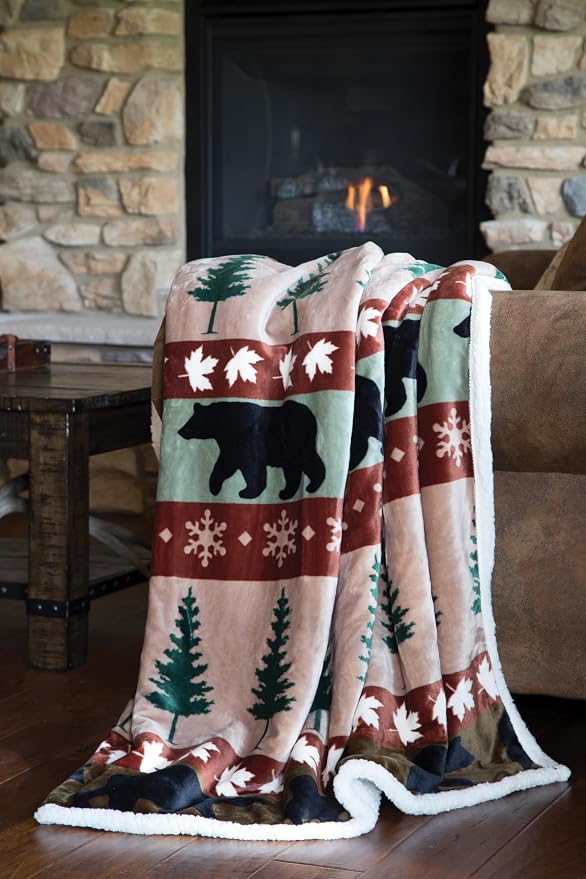CARSTENS, INC. Ultra Premium Super Soft Plush Sherpa Fleece Oversized Throw - Image 6