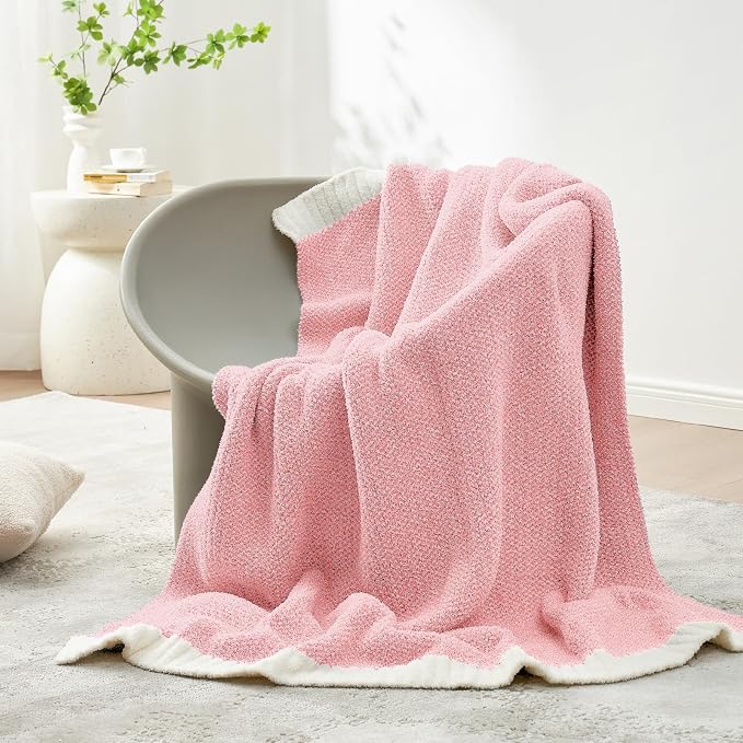 Snuggle Sac Pink Throw Blankets - Image 5
