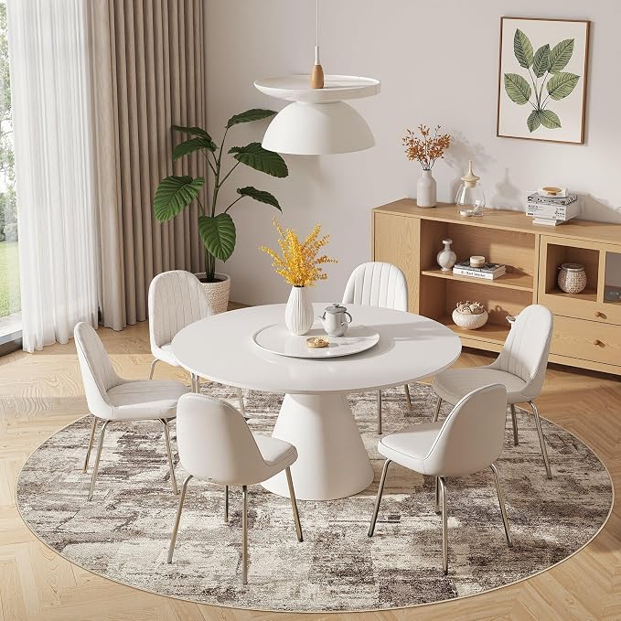 Abstract Living Room Rug 9x9 - Image 3