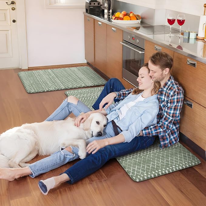 KIMODE Kitchen Anti Fatigue Mats, Memory Foam Kitchen Mats - Image 8