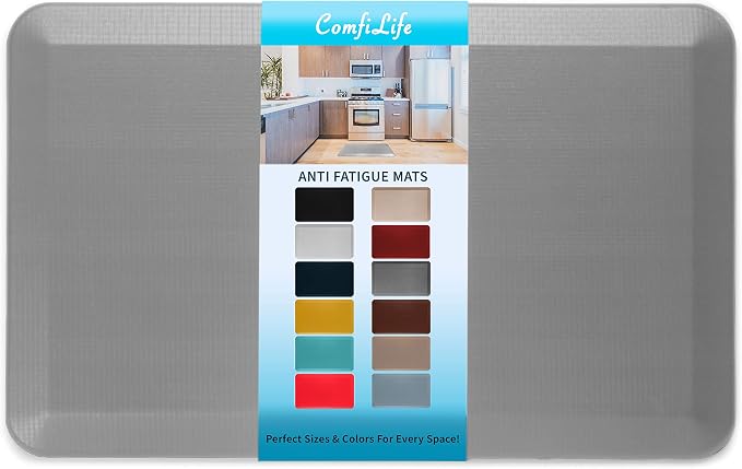 ComfiLife Anti Fatigue Floor Mat – 3/4 Inch Thick Kitchen Mats by ComfiLife
