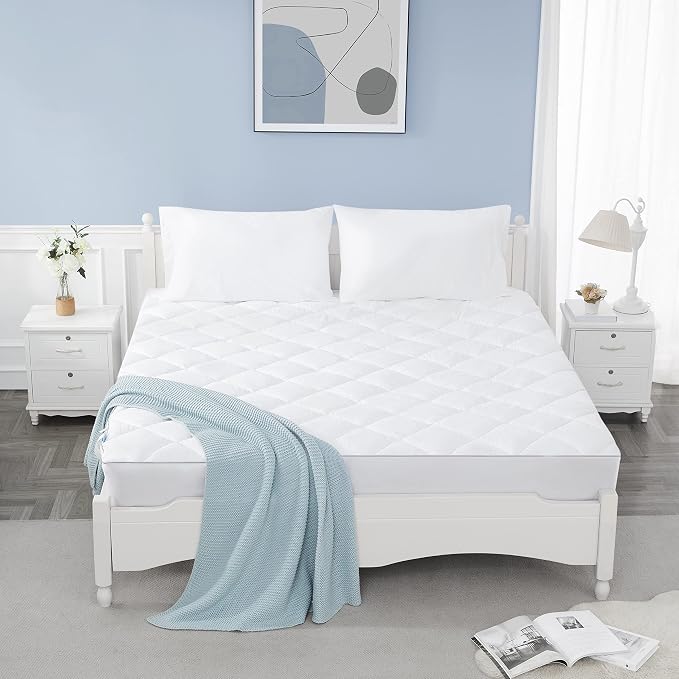 Sunflower Twin XL Mattress Pad, Hypoallergenic Cotton Mattress Cover College - Image 6