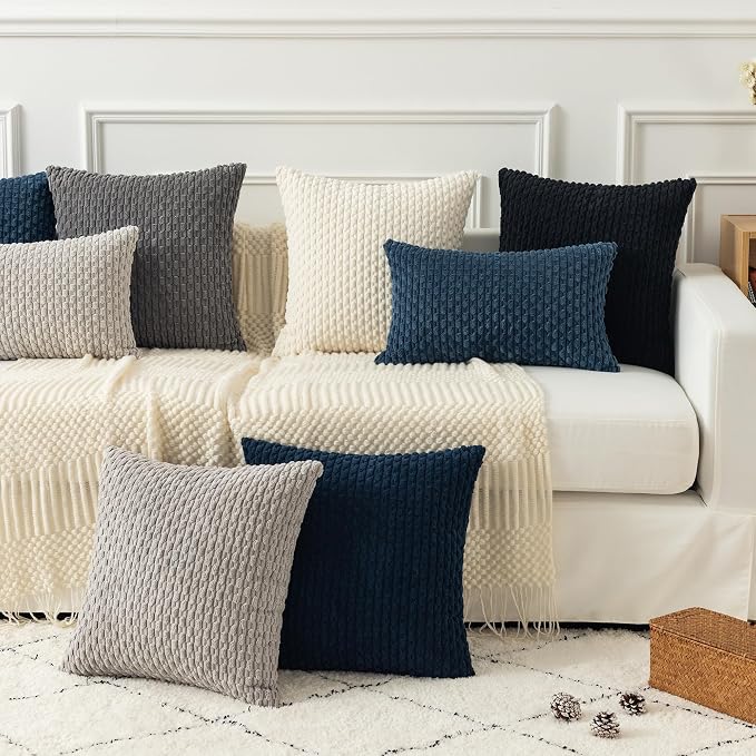 Kevin Textile 12x20 Inch Pillow Cover 1 Pack Boho Decorative Soft Striped - Image 7