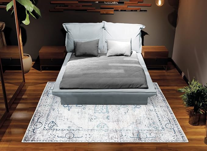 Bloom Rugs Washable Non-Slip 6' x 9' Rug - Image 8