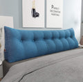 Wedge Headboard Pillow Dorm Room Reading Pillow Back Support by HOMECOZY