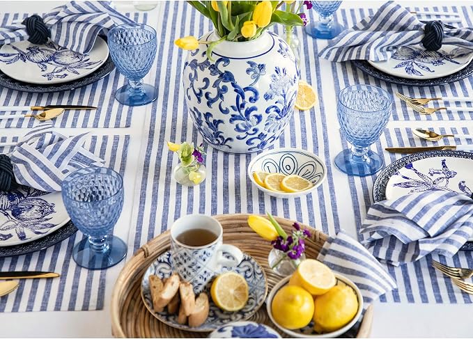 Solino Home Linen Table Runner 60 Inches - Image 3