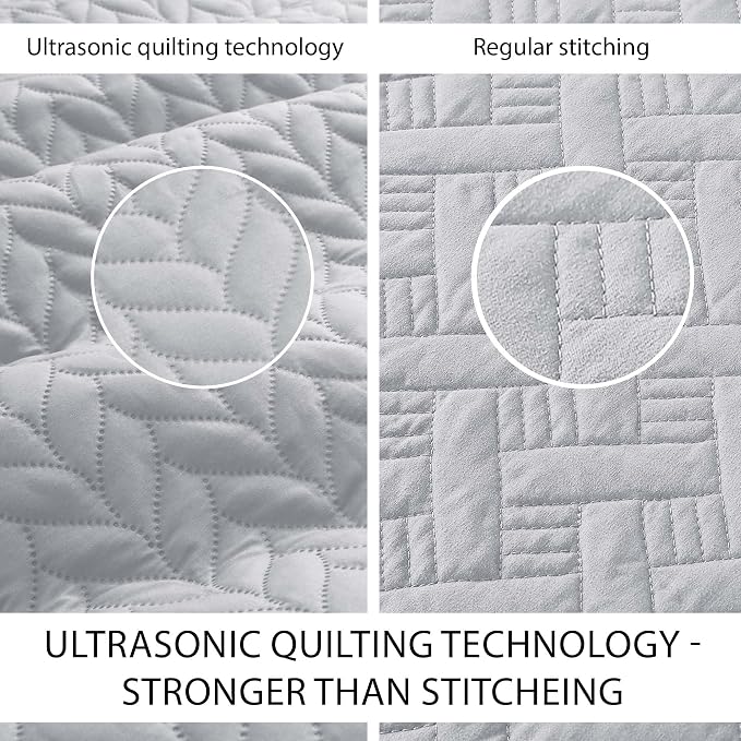 IR Imperial Rooms Queen Quilt Bedding Set Size + 2 Pillow Shams - Image 4