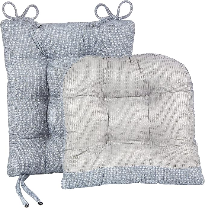 Klear Vu Omega Non-Slip Rocking Chair Cushion Set, Assembled in USA, Thick - Image 3