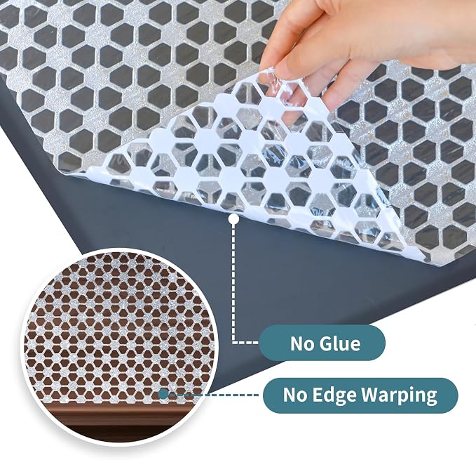 Drawer and Shelf Liner for Kitchen Cabinet: 12 in X 20 Ft Non Slip Waterproof - Image 7
