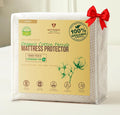 Deluxe Cooling Waterproof Organic Mattress Protector Queen by MATTSHIELDORIGINAL