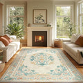 jinchan Vintage Floral 6x9 Area Rugs by JINCHAN