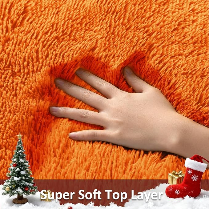 Ophanie Soft Fluffy Shaggy Rugs - Image 2