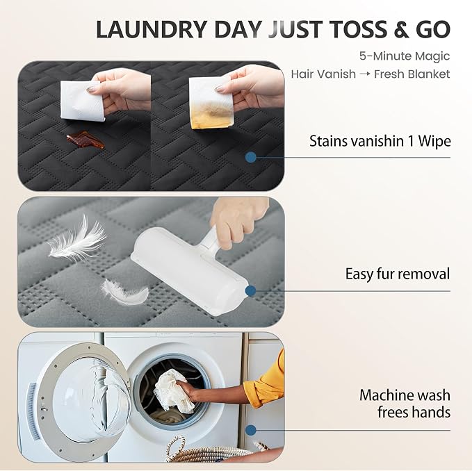 gogobunny 100% Double Sided Waterproof Dog Blanket Soft Pet Bed Cover - Image 5
