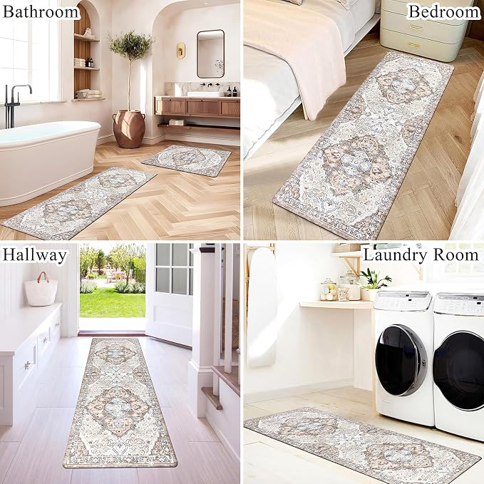 Ileading Anti Fatigue Kitchen Rugs Sets of 2 Cushioned Kitchen Mats - Image 6