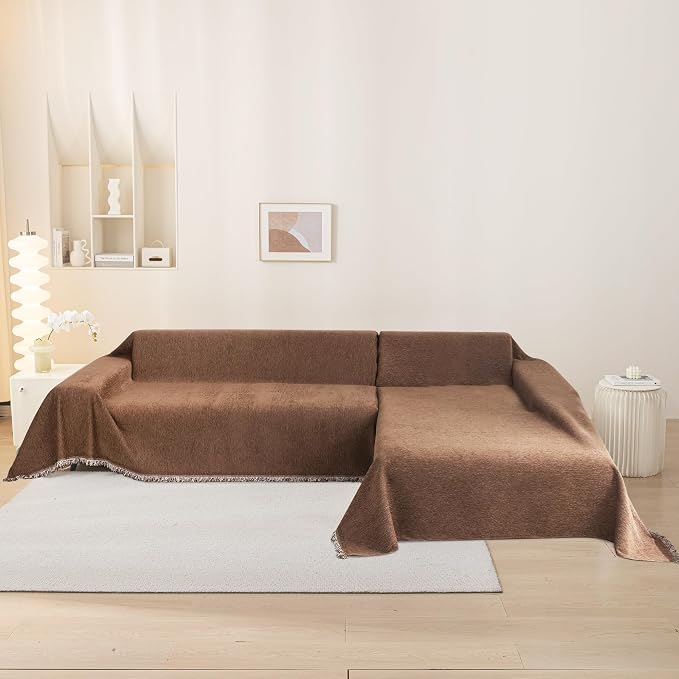 MEETSKY Couch Cover Sofa Cover Washable, Chenille Sofa Covers - Image 7