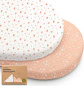 2-Pack Baby Bassinet Sheets Girl, Boy by KeaBabies