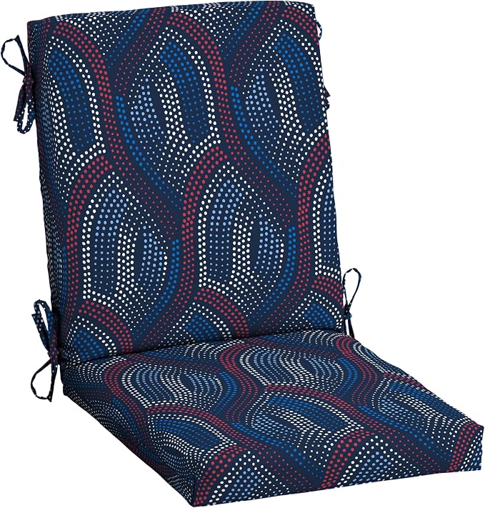 Arden Outdoor Dining Chair Cushion, 20 in x 20 in, Patio Cushion by ARDEN