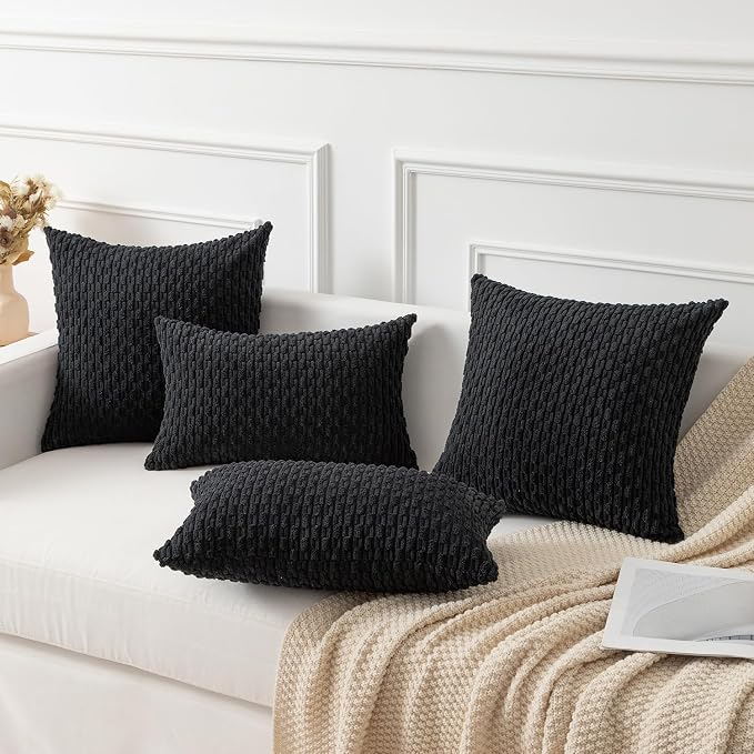Kevin Textile 14x24 Inch Pillow Cover 1 Pack Boho Decorative Soft Striped - Image 5