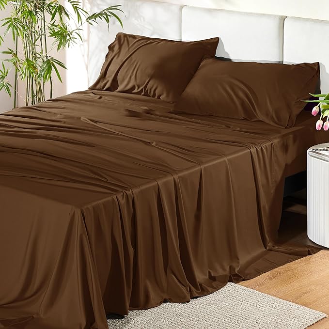Bedsure King Size Sheets Set, Cooling Sheets by BEDSURE