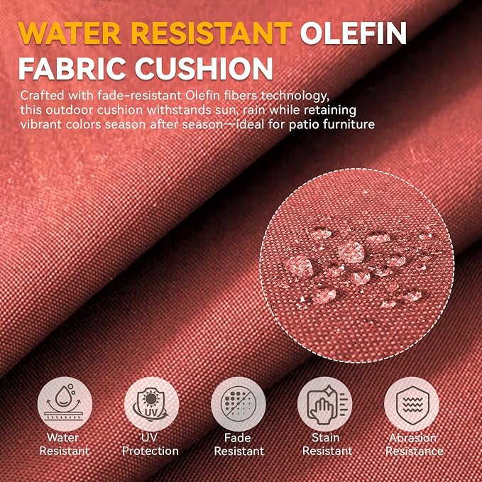 Outdoor Cushion Set for Furniture Patio Furniture, UV Resistant, Water Resistant - Image 6