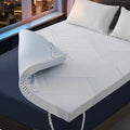 3 Inch King Size Gel Memory Foam Mattress Topper High Density Cooling Pad by Unknown