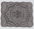 Montgomery Ward Decorative Cotton Sham, Scrolled Design, Luxurious Scallop by MontgomeryWard