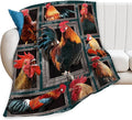 Rooster Throw Blanket by citari