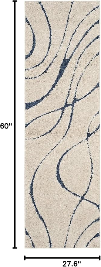 SAFAVIEH Florida Shag Collection Accent Rug - Image 2