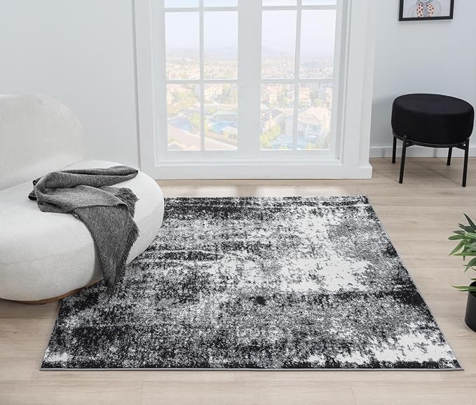 Keen Home Design Area Rugs - 8ft Round Non-Shedding by KeenHomeDesign