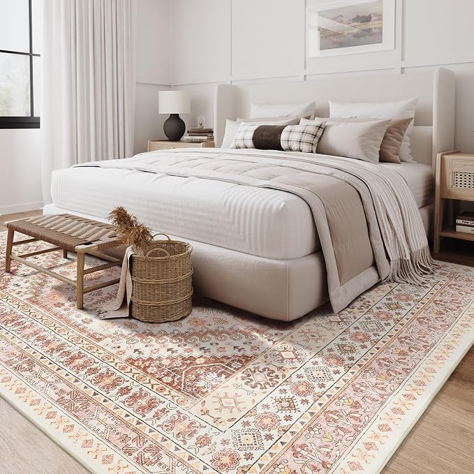 zesthome 6x9 Area Rug, Super Soft Washable Rugs - Image 7